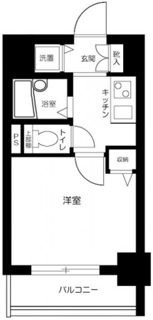 パークウェル浅草の物件間取画像